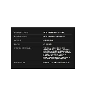 Weber Crafted porselein geëmailleerde gietijzeren grillroosters Genesis® 400