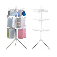 Viking Choice  wasdroger staand - 2 niveaus - 32 uitklapbare hangers - thumbnail