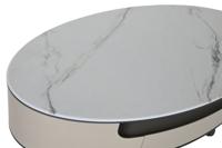 Hoofdtafel Home ESPRIT Wit Beige 140 x 75 x 40 cm - thumbnail
