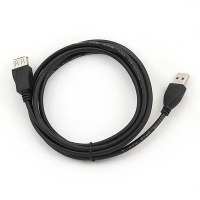 Gembird 1.8m USB 2.0 A M/FM USB-kabel 1,8 m USB A Zwart