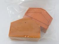 WAGO 280-313 Afsluit- en scheidingsplaat Oranje 100 stuk(s) - thumbnail