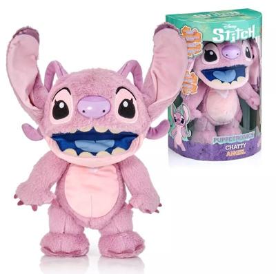Disney Stitch Chatty Angel Interactive Knuffel 30 cm