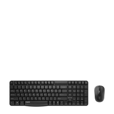 Rapoo X1800S Draadloze Combo-set Toetsenbord Zwart