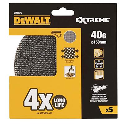 DeWalt Accessoires Mesh schuurgaas ø150mm K40 - DTM8675-QZ DeWalt Accessoires Mesh schuurgaas ø150mm K40 - DTM8675-QZ