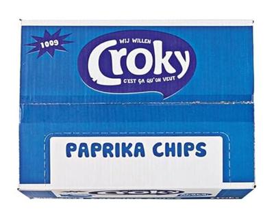Croky paprika chips (12x 100gr)