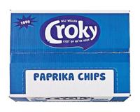 Croky - Paprika Chips - 12x 100g - thumbnail
