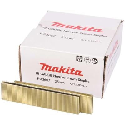 Makita Accessoires Niet 25mm 6,35x1,1x1,3mm - Narrow Crown, 18AWG - F-33607