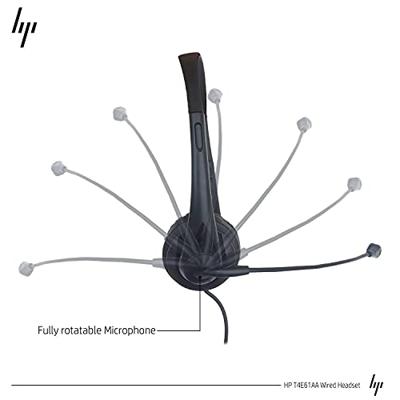 HP Business V2 Over Ear headset Kabel Zwart Ruisonderdrukking (microfoon) Volumeregeling, Microfoon uitschakelbaar (mute) Computer