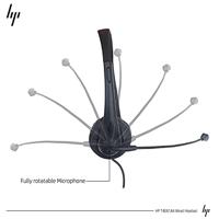 HP Business V2 Over Ear headset Kabel Zwart Ruisonderdrukking (microfoon) Volumeregeling, Microfoon uitschakelbaar (mute) Computer - thumbnail