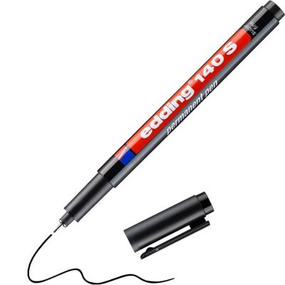 Edding Foliestift 140 S permanent pen super fine 4-140001 Zwart