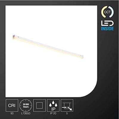 SLV Led keukenverlichtingBatten 18w - 3000K - 118cm wit - 1006124