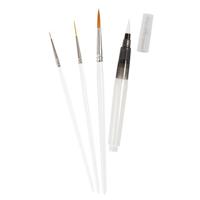 Penselenset zahn alcohol ink-painting 4-delig - thumbnail