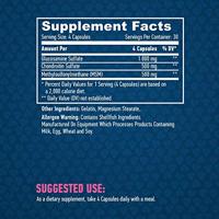 Glucosamine Chondroitin & MSM Haya Labs 120caps - thumbnail