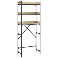 Wasmachinekast 67x25x163 cm bewerkt hout sonoma eikenkleurig - thumbnail