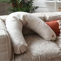 Kraam- en borstvoedingskussen BEABA Big Flopsy beige - thumbnail