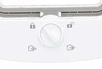 TRIXIE 4-WEG KATTENLUIK SPECIAAL VOOR GLAS WIT 27X26 CM - thumbnail