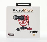 RODE Microphones VIDEO MICRO Cameramicrofoon Zendmethode:Kabelgebonden Incl. kabel, Incl. windkap, Flitsschoenmontage Microfoon TRS (3.5 mm jackplug) - thumbnail