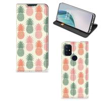 OnePlus Nord N10 5G | Flip Style Cover | Ananas - thumbnail