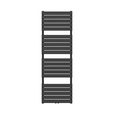 Belrad Handdoekradiator - middenaansluiting - 1800X600mm - Zwart BFRZ1800600 Belrad Handdoekradiator - middenaansluiting - 1800X600mm - Zwart BFRZ1800600