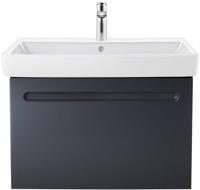 Wastafelkast Duravit No.1 Met 1 Lade 74x42.6x47.8 cm Met Geïntegreerde Greep Mat Grafiet Duravit - thumbnail