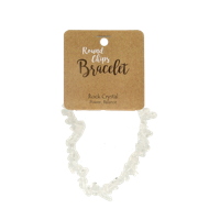 Steengoed Splitarmband bergkristal 1 Stuks - thumbnail