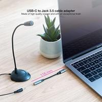 Adapter USB-C naar Jack 3.5 mm NANOCABLE 10.24.1204 11 cm Grijs - thumbnail