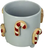 Kersten vaas dolomiet zuurstok 16.5x15cm multi - thumbnail