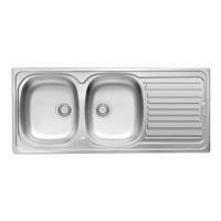 Wastafel Inbouwspoel Go By Van Marcke Lisa 116x50Cm - thumbnail