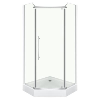 Kerra Glasgow douchecabine vijfhoek 90x90cm