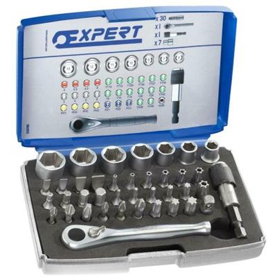 Expert by Facom bits en doppen 1/4" | 39 stuks | incl. koffer | E131705 - E131705