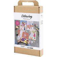 Creativ Company Hobbyset kleuren, collage, 1 doos - thumbnail