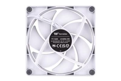 Thermaltake CL-F152-PL14WT-A PC-ventilator Wit (b x h x d) 140 x 140 x 25 mm Thermaltake CL-F152-PL14WT-A PC-ventilator Wit (b x h x d) 140 x 140 x 25 mm
