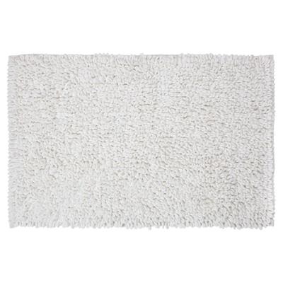 Badmat Sealskin Twist 60x90 cm Microfibre Wit