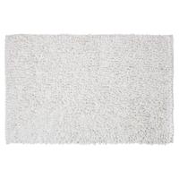 Badmat Sealskin Twist 60x90 cm Microfibre Wit - thumbnail