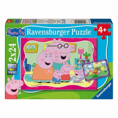 Ravensburger puzzels Peppa Pig 2x24 stukjes