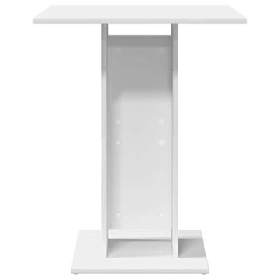 Bistrotafel 60x60x75 cm bewerkt hout wit