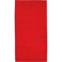 Cawö Cawo Lifestyle Uni Handdoek 50x100 Rood - thumbnail