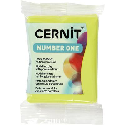 Creativ Company Cernit boetseerklei lime green, 56 gram
