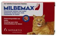 Milbemax ontwormingstabletten kat 2+ kg 4 tabletten - thumbnail