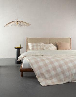 Essenza Essenza Chess Dekbedovertrek 200x200/220 Oatmeal