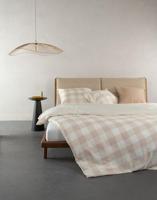 Essenza Essenza Chess Dekbedovertrek 200x200/220 Oatmeal - thumbnail