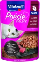 Vitakraft Poésie Délice hart in saus 85g - thumbnail