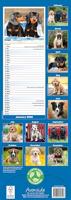 Puppies Slim Calendar 2026 Dog Breed Slimline Calendar - 12 Month - thumbnail