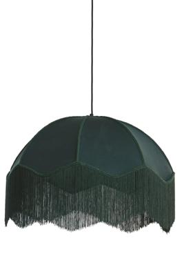 Light & Living Hanglamp 'Malacia' Velvet, 60cm, kleur Groen Light & Living Hanglamp 'Malacia' Velvet, 60cm, kleur Groen