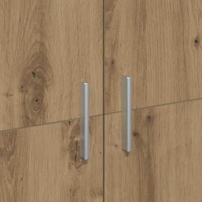 Hoogbord Artisan Eiken 80x35x180 cm Geengineerd Hout