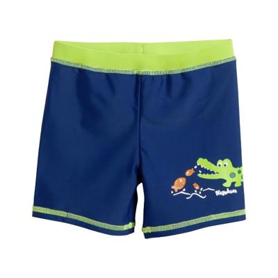 Playshoes zwemshort Krokodil Blauw-134-140
