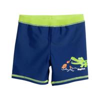 Playshoes zwemshort Krokodil Blauw-134-140 - thumbnail