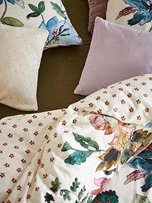 Essenza Essenza knitted Ajour cushion Antique white 50x50