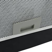 Afzuigkap voor kookeiland met aanraaksensor LCD gehard glas - thumbnail