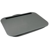 VALUE schootblad / laptop-/tabletblad met kussen, grijs - thumbnail